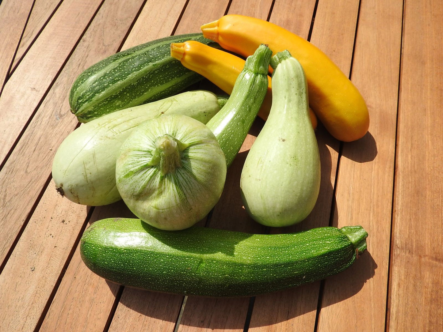 Courgettes en mélange