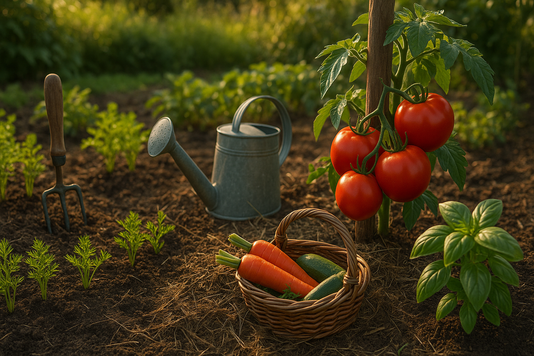 Entretenir son potager en été : les bons réflexes