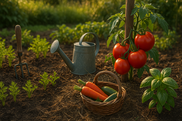 Entretenir son potager en été : les bons réflexes