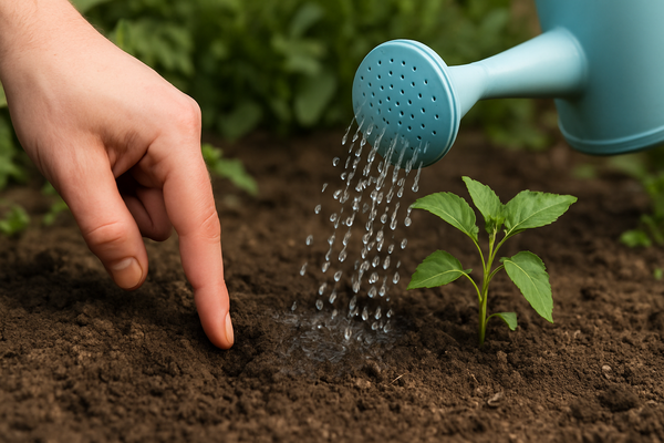 L’astuce du doigt pour un arrosage efficace